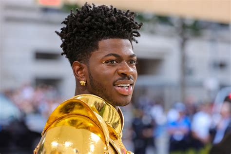 lil nas x gold cape.